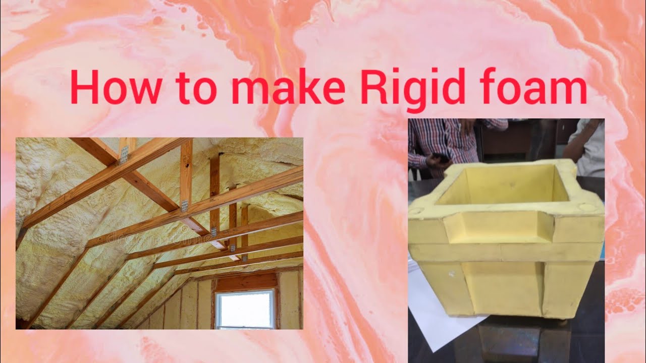 Making Inskam Rigid How to make Rigid foam - YouTube