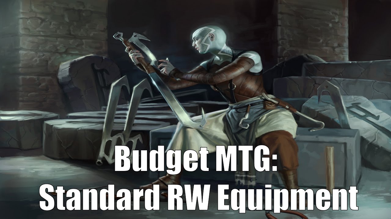 Budget MTG:  Standard RW Equipment vs. RW Aggro (again)