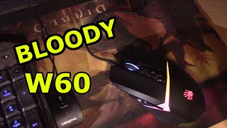 Игровая мышь A4Tech bloody w60 обзор, тест.