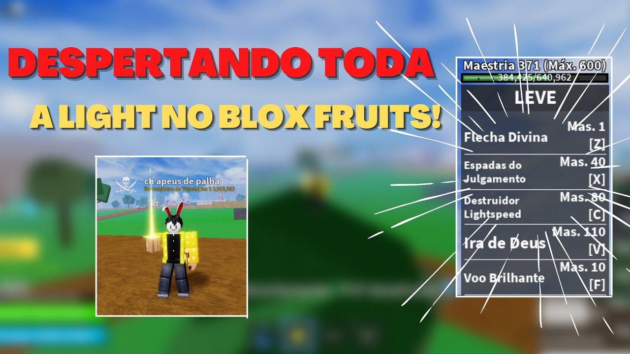 CONTA BLOX FRUITS LEVEL MAX 8 FRUIT - Roblox - Blox Fruits - GGMAX