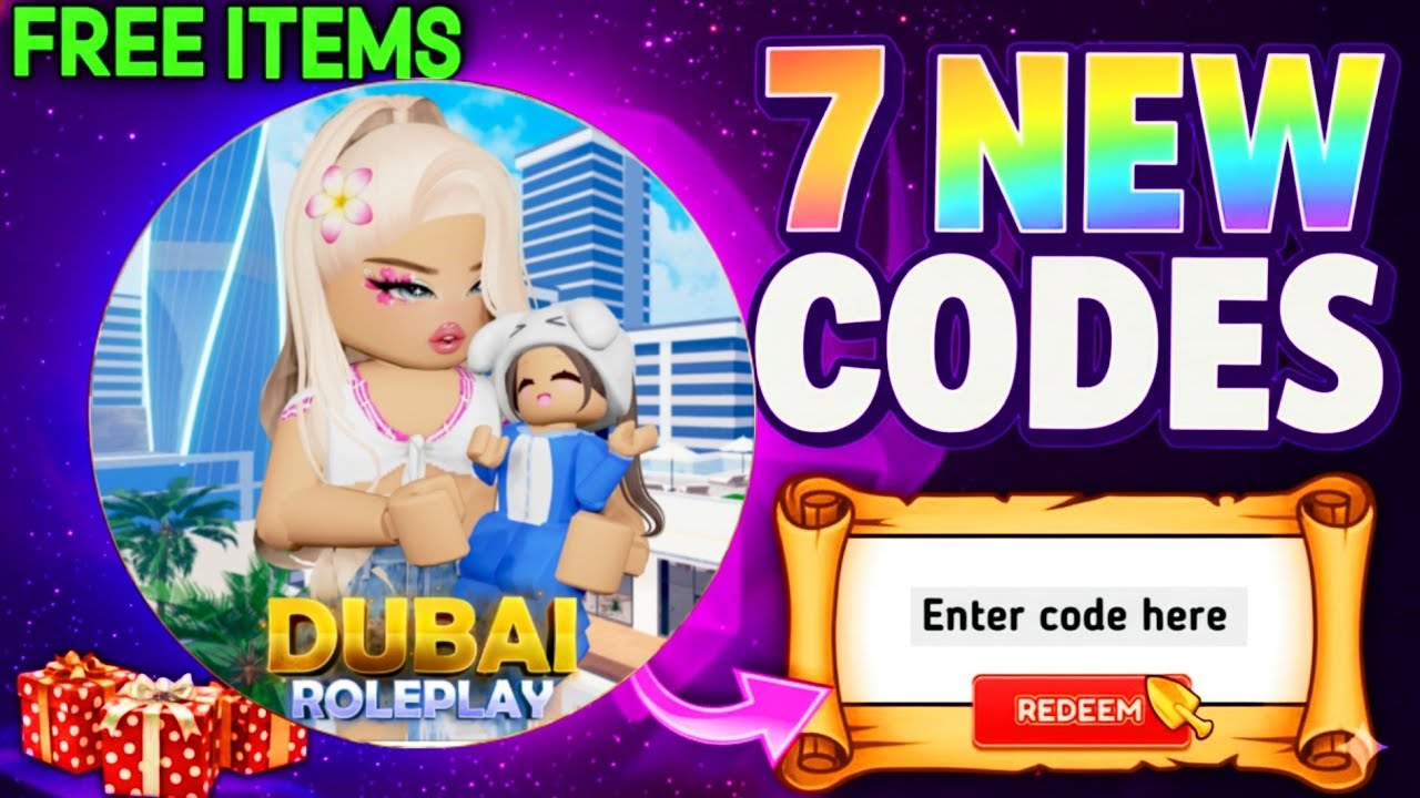 🏙️ NEW DUBAI RP CODES JANUARY 2026! 💸 Free Cars, Cash & Secret Rewards ...