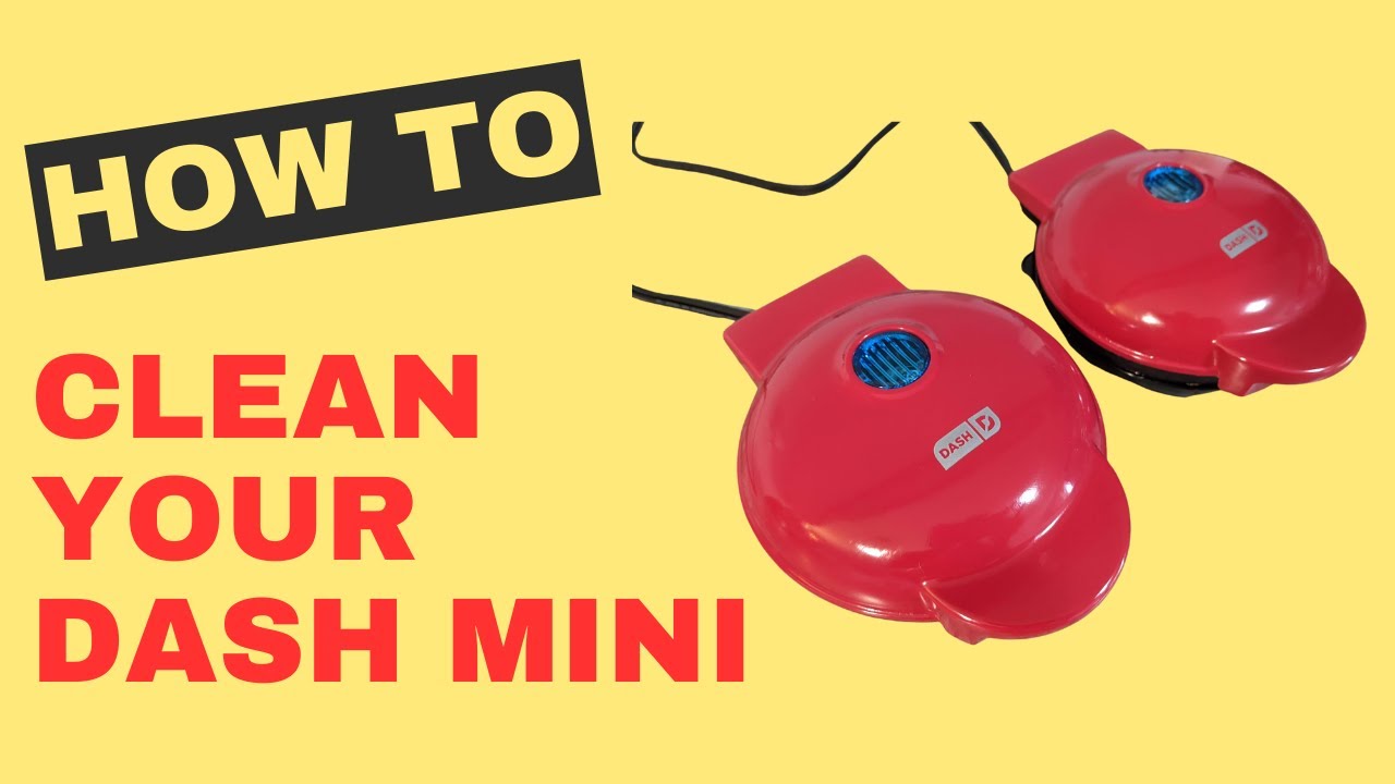 how to clean mini dash pancake maker｜TikTok Search