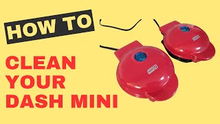 HOW TO Clean Your Dash Mini Waffle Iron | #howto #howtoclean #dashmini