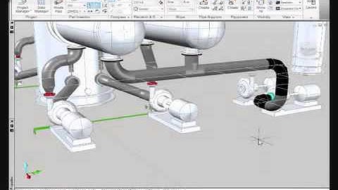 autocad Plant 3d   pipe routing and isometric generation cut