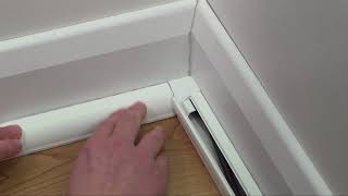 D-Line 22x22mm Quarter Round Trunking Smooth-Fit How-to-Installation Video