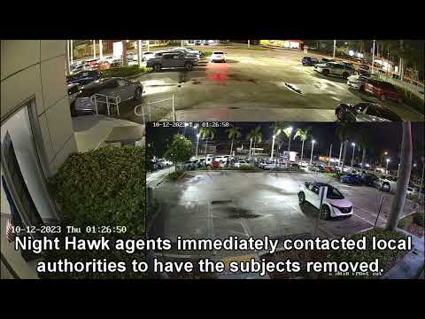 These Guys Tried to Steal a Car - Night Hawk Monitoring 10/12/23