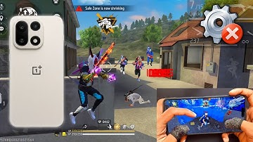 📲🦇 FreeFire OnePlus 15 ⚡ Settings ⚙️ 90% Headshot Rate ❤⚡ Default Dpi 702 🥵 144Hz 🔥