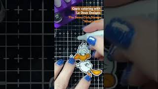 Looney Toones Daffy Duck #copic #coloring #speedcoloring #daffyduck #looneytoons