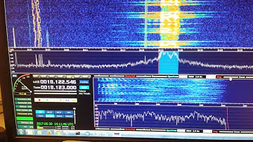 SM0OWX on 17m received with Red Pitaya and HDSDR