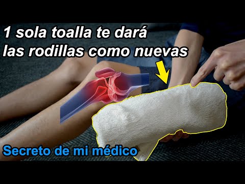 La toalla que ya tienes en tu casa eliminará <strong>Dolor</strong> de Rodillas y Artrosis Degenerativa para siempre