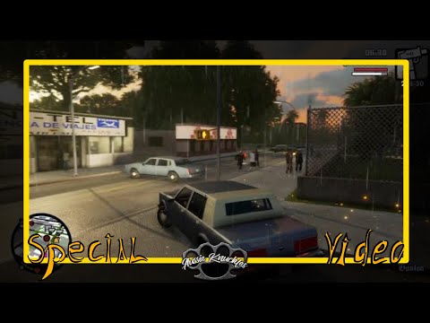 Improved Drive-By Mechanics (Hold L1 to shoot towards the side you are facing) : GTA SA DE