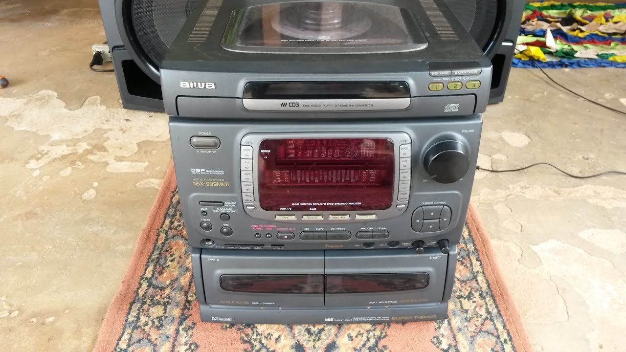 Aiwa Nsx 999 Mk2 mais um pra minha coleção esse é máquina - YouTube
