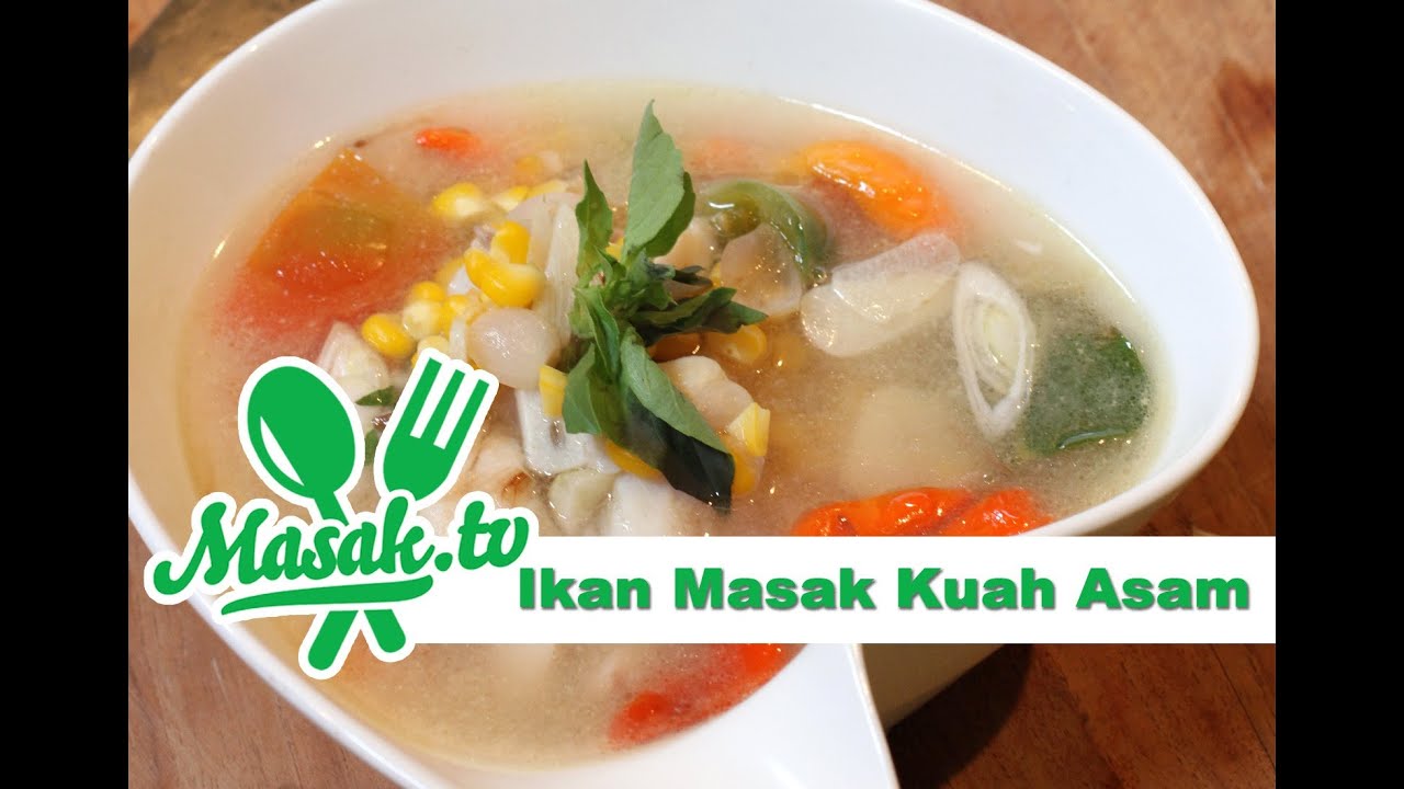 Ikan Masak Kuah Asam  Resep #093 - YouTube