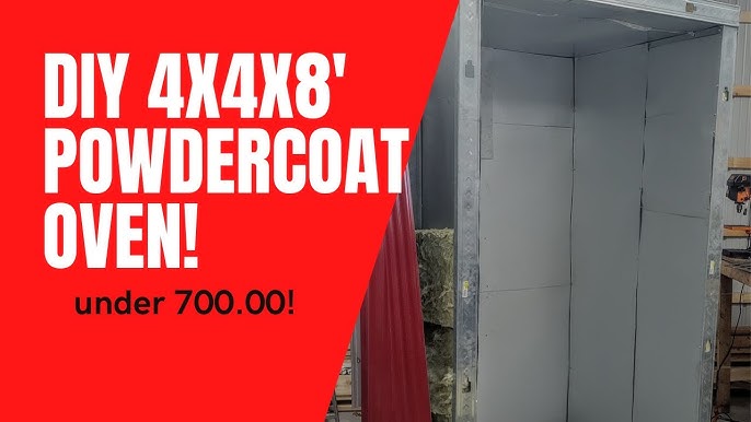 Building the CHEAPEST Powdercoating Oven from SCRATCH and saving $7500 