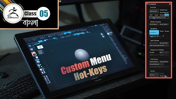 How to Create custom menu in Zbrush and Assign Hotkeys | Zbrush Bangla Tutorial 2023 | 3D Bangla