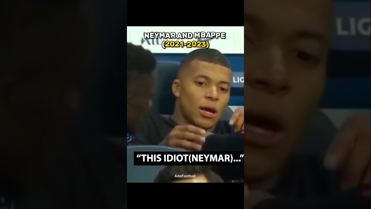Neymar And Mbappe Now + Before 🤯