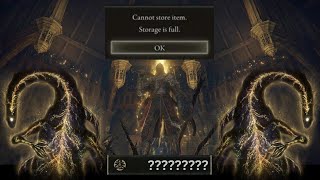 Elden Ring Item Hoarder finally sells their Full Storage (1000+ Items) (I may need help)