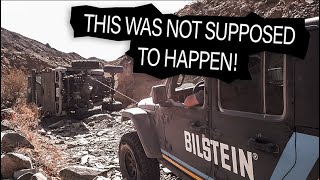 HE ROLLED OVER HIS 150.000 USD TRUCK!!!
