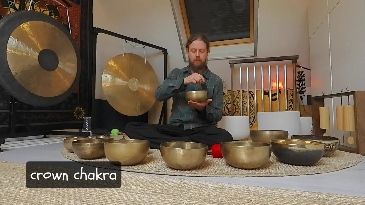 Crown Chakra Sound Healing Connect to Higher Consciousness & Divine ...
