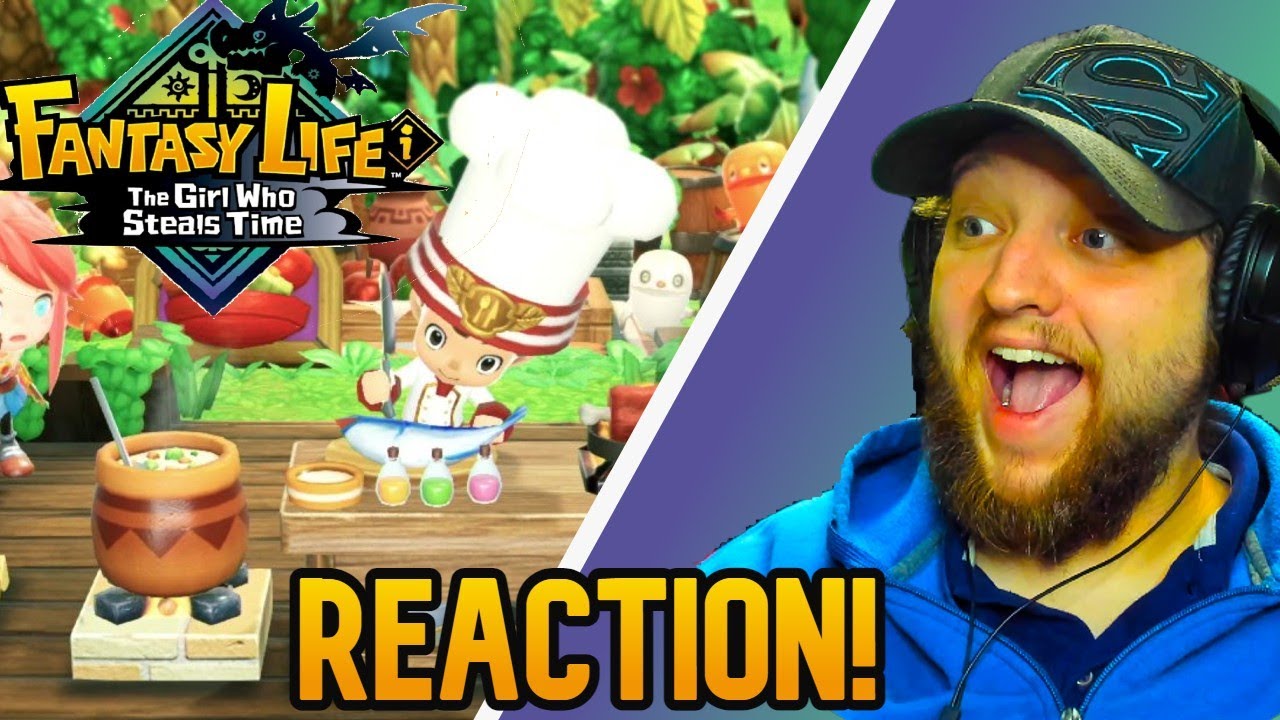 FANTASY LIFE I THE GIRL WHO STEALS TIME REVEAL TRAILER REACTION fantasy-life-i-the-girl-who-steals-time-reveal-trailer-reaction