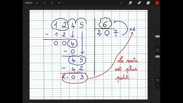 Division à 1 chiffre
