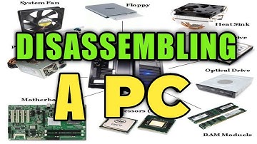 HOW TO DISASSEMBLE A COMPUTER | PC Repairs | Computer Hardware @ECIMacademy