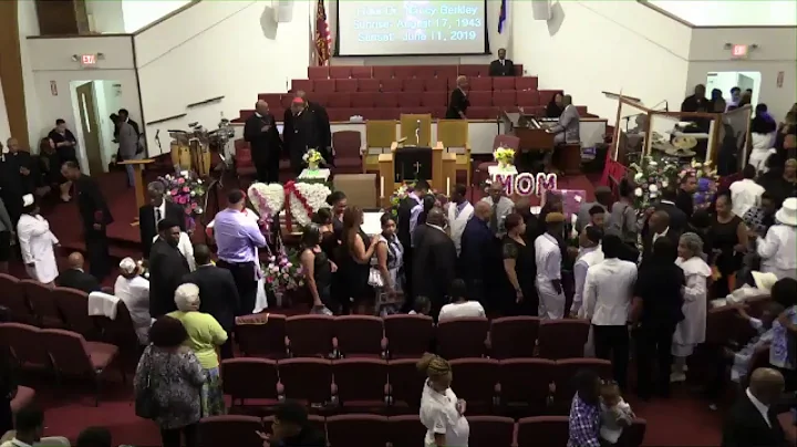 Homegoing Service for Dr. Nancy Berkley 06/19/19