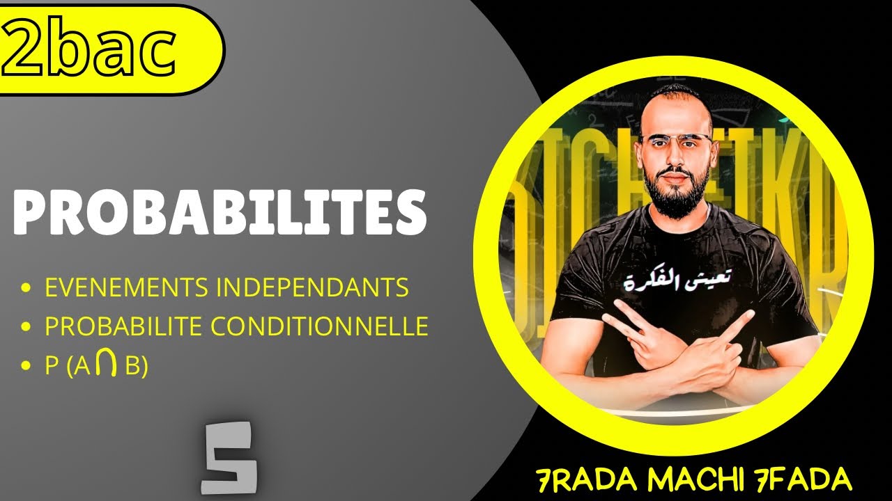 probabilite 5️⃣: événement indépendant- conditionnelle -