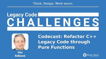 Refactor C++ legacy code through pure functions