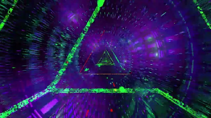 Abstract Tunnel Neon VJ Loops | VFX Motion Graphics | 3D Illustration #vjloops #dj #abstract #neon