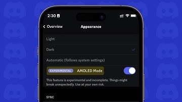 Discord AMOLED Dark mode for iOS - Here