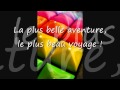 Ne partez pas sans moi - Céline Dion - Lyrics