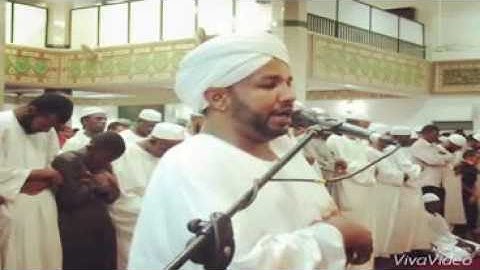 مختارات من اليوم الخامس والعشرون  من صلاة التراويح رمضان 1437  للشيخ الزين محمد احمد سورة ق