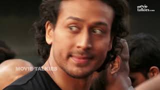 er shroff's amazing stunt with sharddha kapoor for baaghi performance