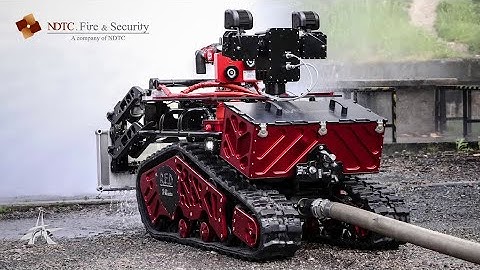 Robot chữa cháy COLOSSUS của SHARK ROBOTICS - Cỗ máy chiến thực sự của lực lượng PCCC