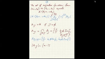 8 Combinatorics Intro: Euler indicator function, classical Mobius function, Mobius inversion formula