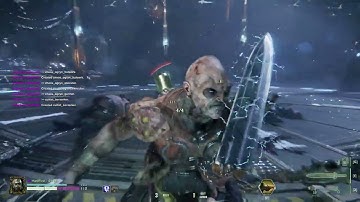 Warhammer 40,000  Darktide/ playing around with a creature spawner mod, part 2