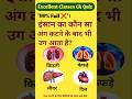 😱 इंसान का ये अंग कटकर भी फिर उग जाता है!#facts #shorts #trending #gkquiz #quiz