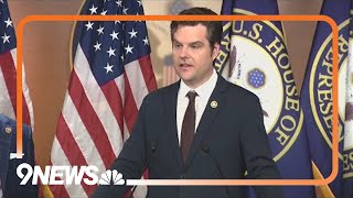Republican Rep. Matt Gaetz takes himself out of the running for U.S. attorney general