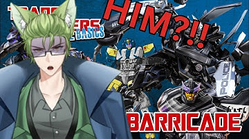 Vtubers React to TRANSFORMERS: THE BASICS on BARRICADE