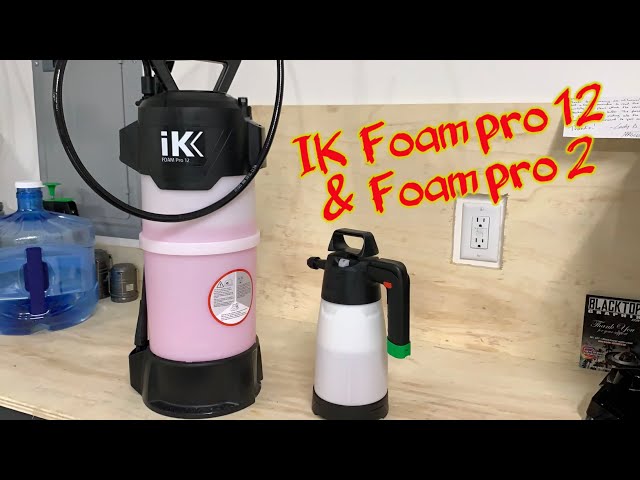 The All-New iK FOAM Pro 12 Detailing Pressure Sprayer