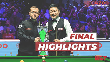 Final Highlights | Mark Allen vs Ding Junhui | 2022 Cazoo UK Championship