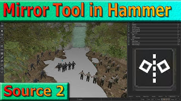 Mirror Tool in Hammer, Counter-Strike 2, Source 2 guide, CS2 Map-making Tutorial.