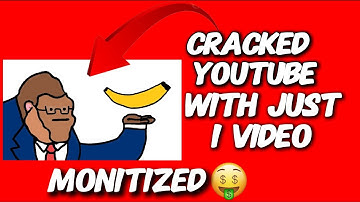 MONETIZED A Youtube Channel With 1 Video Only To Prove It’s NOT Luck