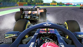 Wtf was he doing?! traffic at hungary - f1 2018 career mode part 117