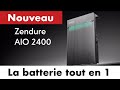 Nouvelle batterie domestique tout en 1  zendure aio  on dirait un mini powerwall tesla 