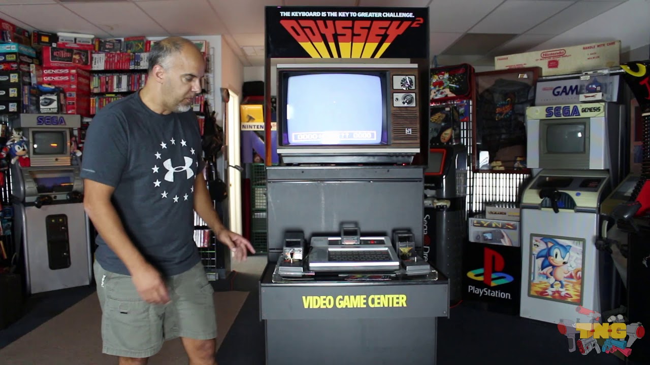 Magnavox Odyssey 2 Kiosk TradeNGames Kiosk collection YouTube