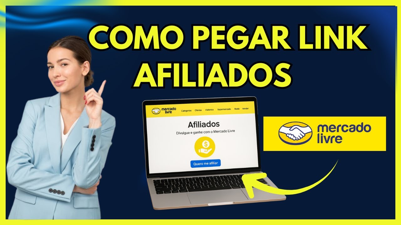 Como pegar o link de afiliado do Mercado Livre - Rápido e fácil! - YouTube
