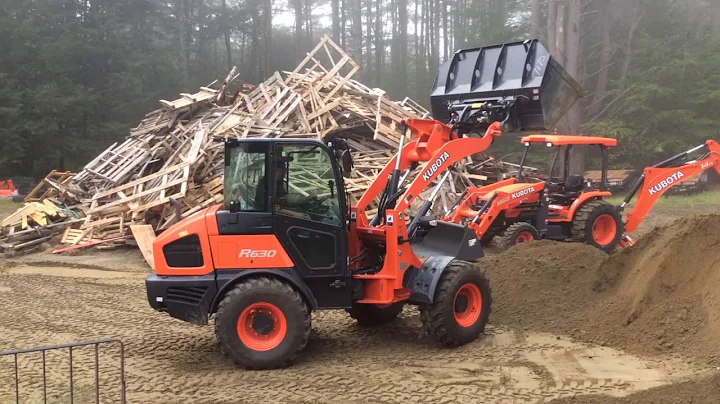 Townline Equipment Kubota R630 Compact Wheel Loader Video