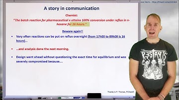 Chemical Process Design - lecture 2, part 2 [by Dr Bart Hallmark, University of Cambridge]